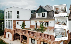 Mainterrasse Boardinghouse am Fluss